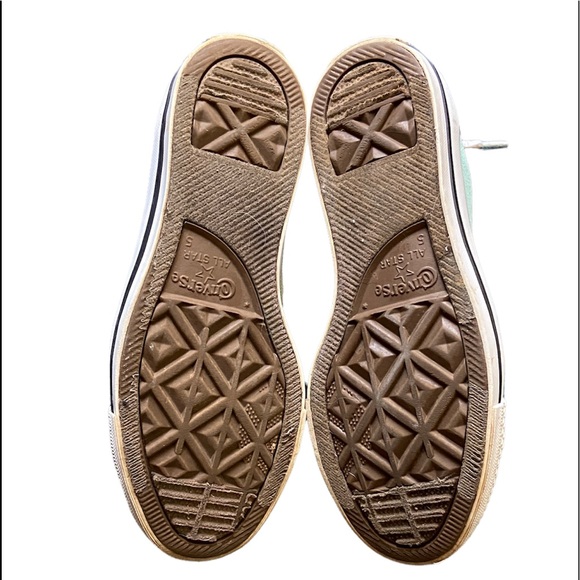 Converse low top light blue, aqua, ice mint color - Picture 5 of 9